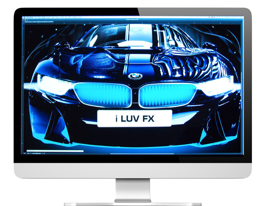 Unique 3D Effects BMW Car