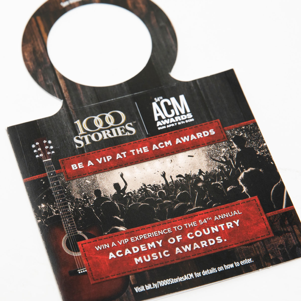 ACM Awards Printed Hanger