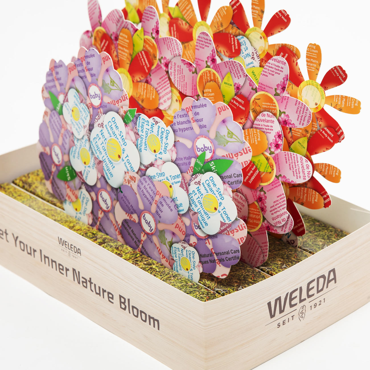 Weleda 3D Printing Floral Box